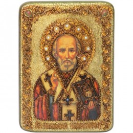 Икона "Святитель Николай, архиепископ Мир Ликийский"