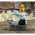 Настольный фонтан "Маленький будда в золоте"