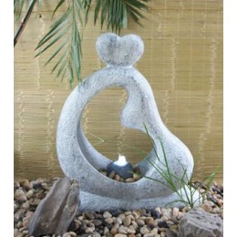 Садовый фонтан с подсветкой "Любовная Идилия"