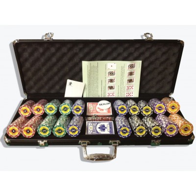Профессиональный набор для игры в покер Crown 500