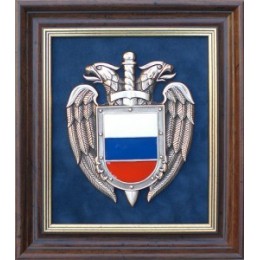 Плакетка "Эмблема Федеральной службы охраны РФ", 19 х 21 см