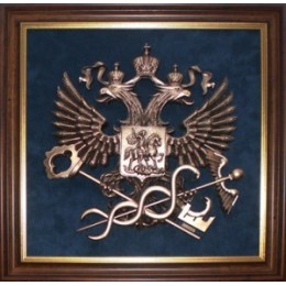 Плакетка "Эмблема Федеральной службы по налогам и сборам", 31 х 31 см