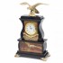 Декоративные часы из яшмы "Гордый орёл", высота 25 см