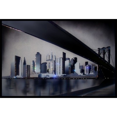 Картина Сваровски "Бруклинский мост", 60 х 40 см