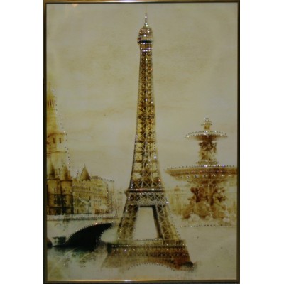 Картина Swarovski "Эйфелева башня", 50х80см
