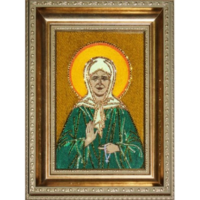 Картина Сваровски "Икона Матрона", 20 х 30 см