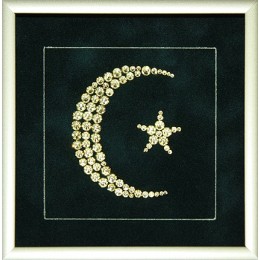 Картина Сваровски "Символ Ислама", 12 х 12 см