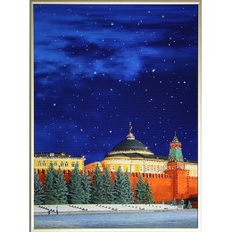 Картина Сваровски "Красная площадь", 30 х 40 см