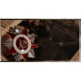 Картина Swarovski "Орден Отечественной Войны 1 степени"