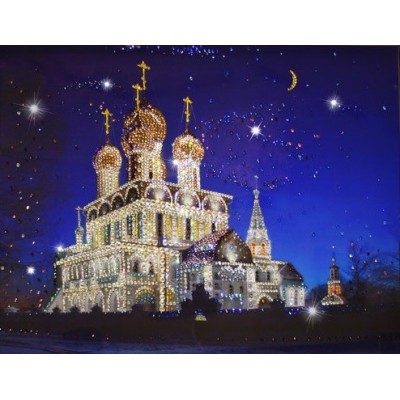 Картина Swarovski "Воскресенский Собор" (Тутаев)