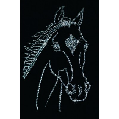 Картина Сваровски "Лошадь", 20 х 30 см