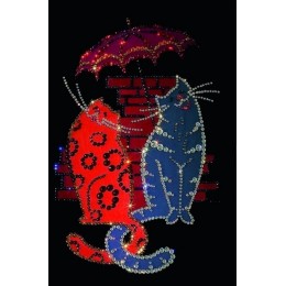 Картина Сваровски "Мартовские коты", 20 х 30 см