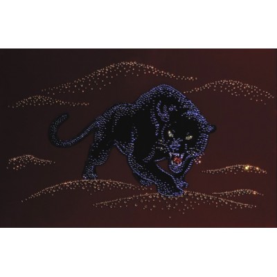 Картина Сваровски "Пантера", 40 х 50 см