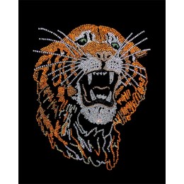 Картина Сваровски "Тигр", 40 х 60 см