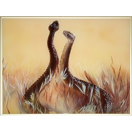 Картина Сваровски "Влюбленные змейки", 40 х 30 см