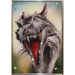 Картина Swarovski "Свирепый Дракон"
