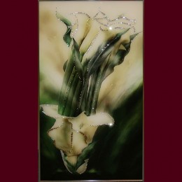 Картина с кристаллами Swarovski "Каллы"