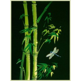 Картина Сваровски "Бамбук", 30 х 40 см