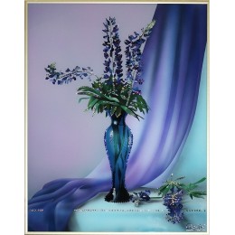 Картина Сваровски "Натюрморт с цветами", 40 х 50 см