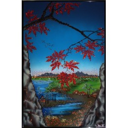 Картина Сваровски "Пейзаж с кленами", 40 х 60 см