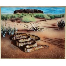 Картина Сваровски "Жизнь в пустыне", 40 x 50 см
