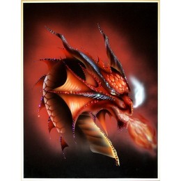 Картина Сваровски "Год дракона", 40 х 50 см