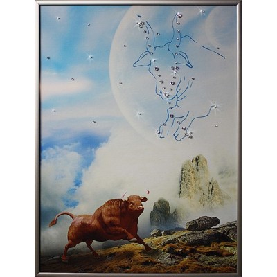 Картина Сваровски "Небесная Телец", 30 х 40 см
