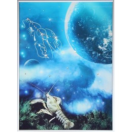 Картина Сваровски "Небесные Рак", 30 х 40 см