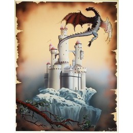 Картина Сваровски "Век драконов", 40 х 50 см