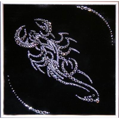 Картина Swarovski "Знак зодиака-Скорпион"