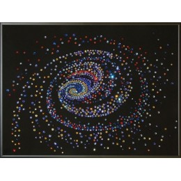 Картина Сваровски "Галактика", 30 х 40 см