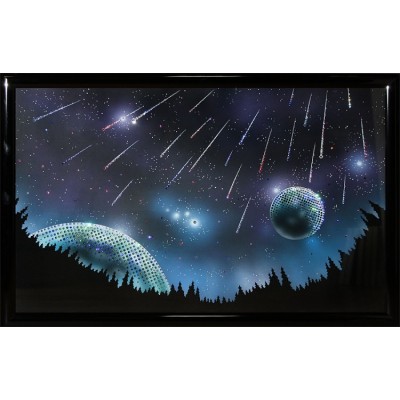 Картина Swarovski "Звездопад", 80 х 50 см
