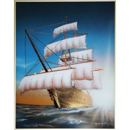 Картина Сваровски "Морской круиз", 40 х50 см
