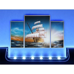 Картина Сваровски "Морской круиз", 80 х 50 см