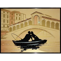 Картина Сваровски "Романтическое путешествие", 40 х 30 см