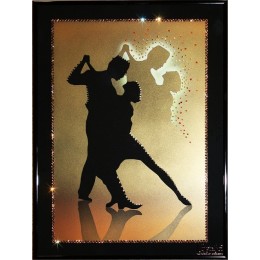 Картина Сваровски "Танго влюбленных", 30 х 40 см