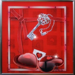 Картина Swarovski "Ключ к сердцу"