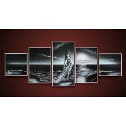 Картина Сваровски "Наяда -морская нимфа", 125 х 50 см