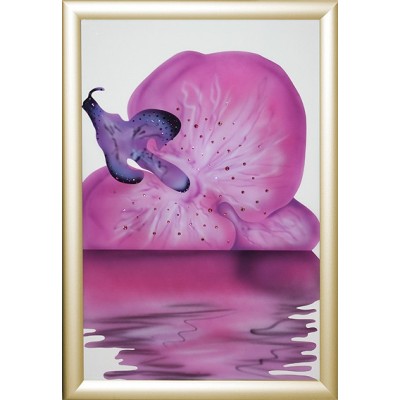 Картина Сваровски "Орхидея", 40 х 60 см
