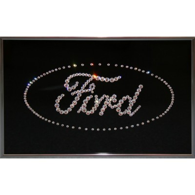 Картина с кристаллами Swarovski "Ford", 30х20см