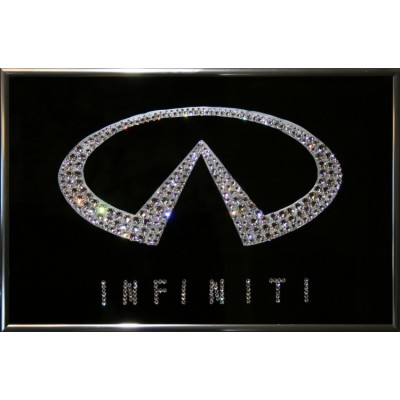 Картина с кристаллами Swarovski "Infiniti", 30х20см