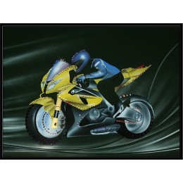Картина Сваровски "Мотоцикл-БМВ", 40 х 30 см