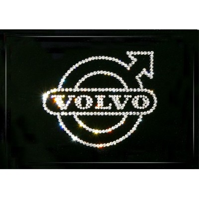 Картина Сваровски "Volvo", 10 х 15 см