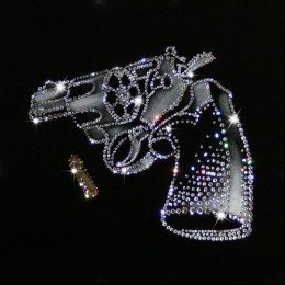 Картина Swarovski "Револьвер"