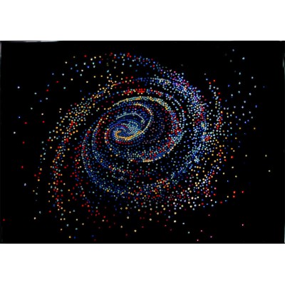 Хрустальная картина "Галактика Большая"