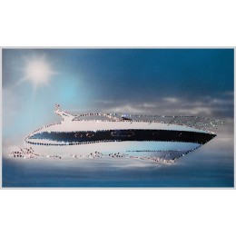 Картина из кристаллов Swarovski "Яхта"