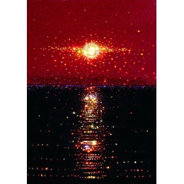 Картина из кристаллов Swarovski "Закат"