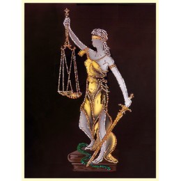 Картина сваровски "Фемида - Богиня правосудия"