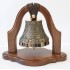 Колокол бронзовый "Св. Петр и Феврония" (свадебный колокол) d12 см, 1 кг