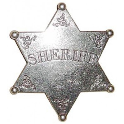 Декоративный значок "Шериф"